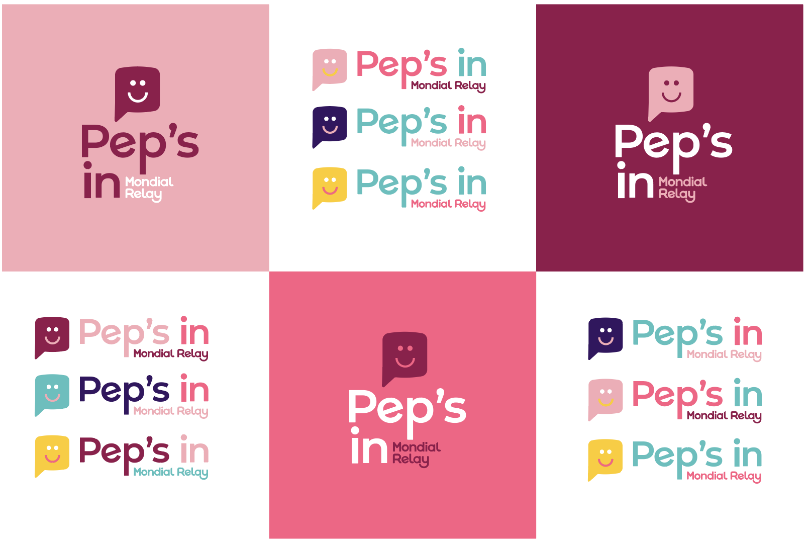 Un design coloré et joyeux, à l’image de la culture Mondial Relay, favorisant la proximité et la bonne humeur au quotidien.