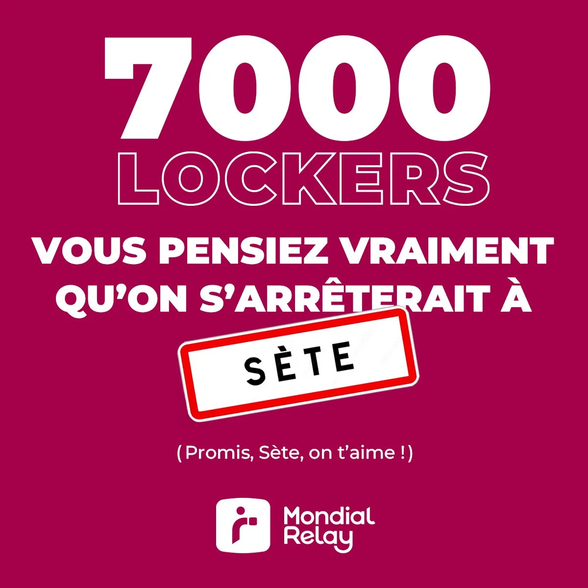 Campagne 7000 Lockers – Activation social media &amp; branding