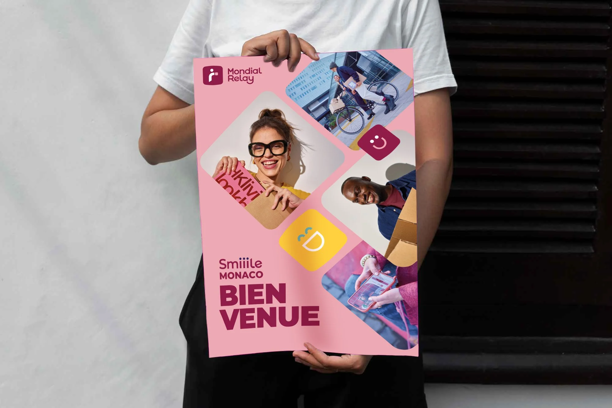 Création d’une série d’affiches au design graphique et moderne, à destination d’un salon professionnel.