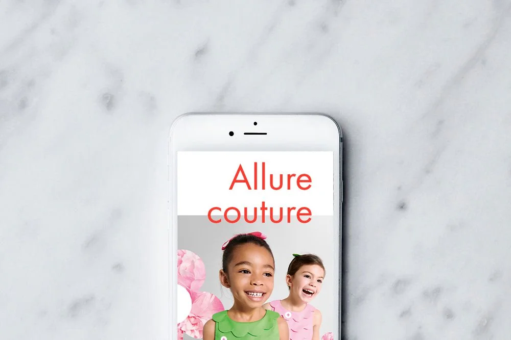 Landing page Collection cérémonie PE 22