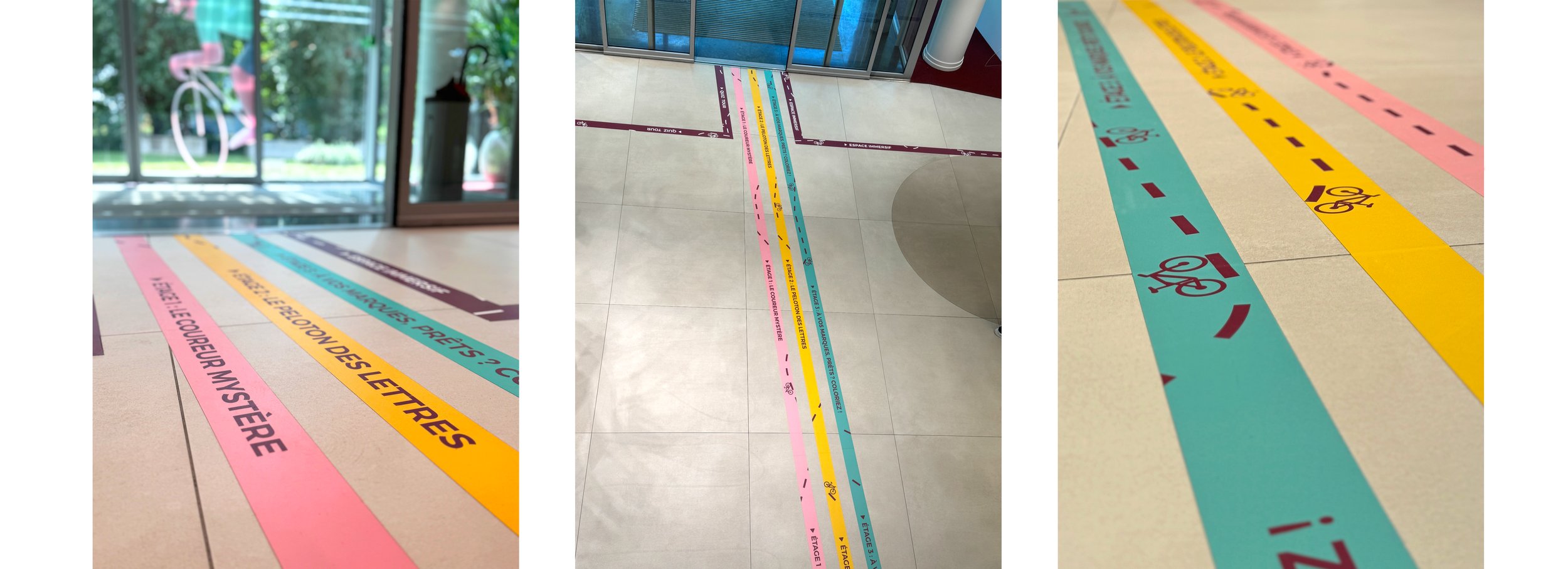 Evènementialisation du hall d’accueil du siège.